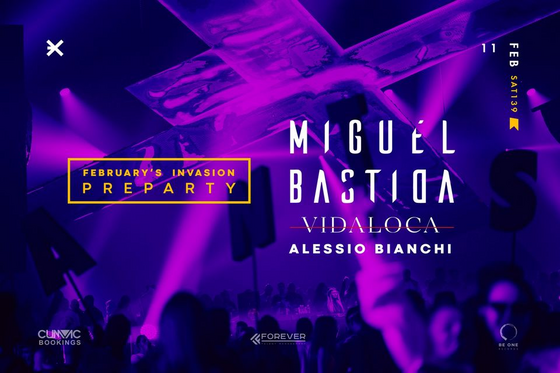 OFFICIAL PREPARTY with Miguel Bastida at EXE CLUB