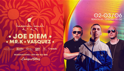 Hacienda Season XII with Joe Diem x Vasquez x Mr.K - WEEK 3