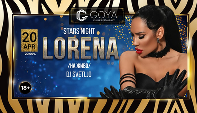 Star’s night with LORENA /live/ & DJ Joko