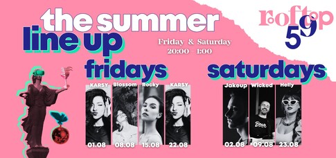 Weekend Night Grooves on the roof