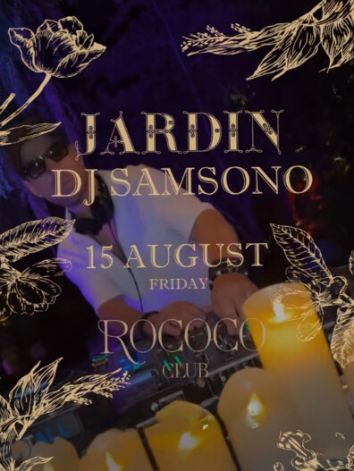 JARDIN | DJ SAMSONO