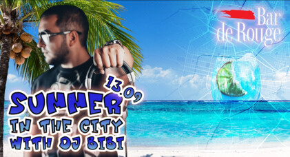 13.09 DJ Party with DJ Bibi - Bar de Rouge 13.09 DJ Party with DJ Bibi