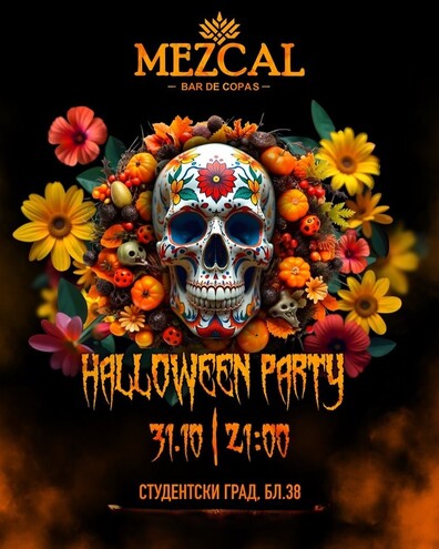 Halloween party - Mezcal Bar Halloween party