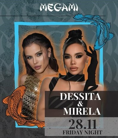 Megami Club - Hotel Marinela - MEGAMI CLUB | DESSITA & MIRELA | 28.11 | FRIDAY