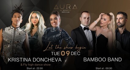 Kristina Doncheva & Fly high dance show | Bamboo band