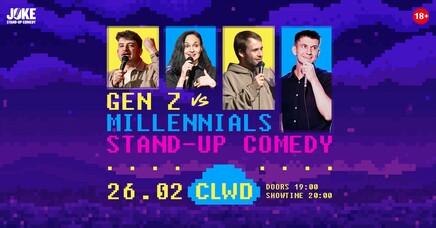 CLWD - GEN Z vs MILLENNIALS *Stand-up comedy*
