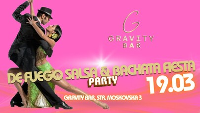 Gravity Bar - De Fuego Salsa & Bachata Fiesta
