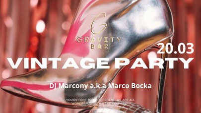 Gravity Bar - Vintage Party