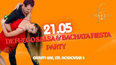 Gravity Bar - De Fuego Salsa & Bachata Fiesta