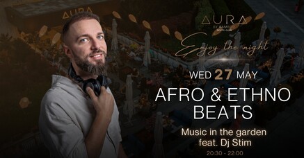 Afro & Ethno beats in the garden feat. Dj Stim