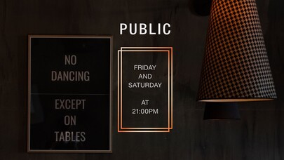 Public Bar - Public Weekend