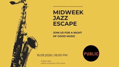  MIDWEEK JAZZ ESCAPE – Jazz & Funk Night