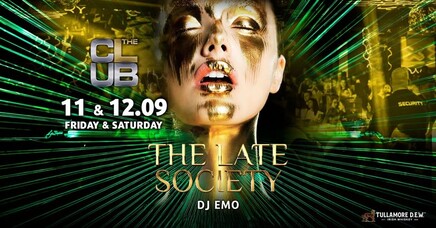 THE LATE SOCIETY - DJ EMO