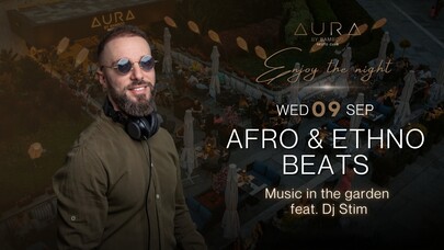 Afro & Ethno beats feat.Dj Stim ! Music in the garden