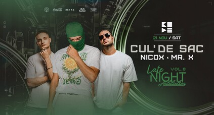 LATE NIGHT ADDICTION Vol. 8 — CUL' DE SAC · NICOX · MR. X
